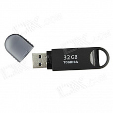 Toshiba TransMemory MX USB 3.0 Flash Drive Disk - Black + Grey (32GB / Read Speed 70MB/sec)