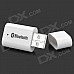 PT-810 Mini Style USB Bluetooth V2.0 + EDR Audio Receiver - White