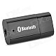 PT-810 Mini Style USB Bluetooth V2.0 + EDR Audio Receiver - Black