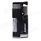 ELEGANT 806 Fashionable Business Windproof Blue Flame Butane Lighter - Black + Silver