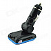 MP05 1.3" LCD Car MP3 Player FM Transmitter w/ Remote Controller - Blue + Black (12V)