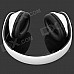 Qiyin E-990 Bluetooth v3.0 + EDR Stereo Headphones w/ Microphone - Black + White + Silver