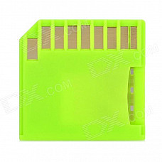DoSeen Disk SD Card Adapter - Fluorescent Green