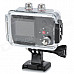 GAOKI-X-GAME 1080p 12MP Wide Angle 60m Waterproof Sports Camera w/ DV / HDMI / AV output / 1.5 LCD