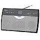 Singbox SV-908 Portable MP3 Player Speaker w/ IR Remote Controller / SD Slot - Black + Silver