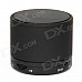 S10 Bluetooth V3.0 2-Channel 3W Speaker w/ Handsfree / TF Card Slot - Black