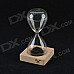 CHEERLINK SL-01 Creative Magnet Hourglass - Transparent + Black