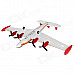 ZY-9001 Rechargeable 2.5-Channel R/C Airplane w/ Remote Controller - White + Red