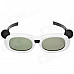 Mickey Mouse Style Active 3D Shutter Glasses for Children - White + Black