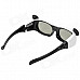 Mickey Mouse Style Active 3D Shutter Glasses for Children - White + Black