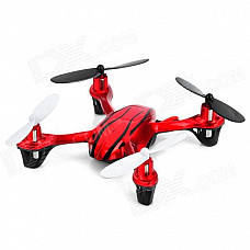 JINXINGDA JD-385 2.4GHz 4-Channel R/C Aircraft w/ 6-Axis Gyroscope / Remote Controller - Red + Black