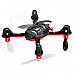 JINXINGDA JD-385 2.4GHz 4-Channel R/C Aircraft w/ 6-Axis Gyroscope / Remote Controller - Red + Black