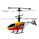 H.C.W HCW537 Rechargeable 2.4GHz 4-Channel R/C Helicopter w/ Gyroscope - Yellow + Red + Black