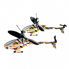 Super Battle Plane Fighting R/C Helicopter (2-Pack)