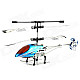 H.C.W HCW522 Rechargeable IR 2-Channel R/C Helicopter w/ Remote Controller - Blue + Red