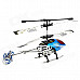 H.C.W HCW522 Rechargeable IR 2-Channel R/C Helicopter w/ Remote Controller - Blue + Red