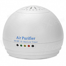 SH-1003 Convenient Household / Car Anion Air Purifier Freshener - White