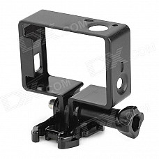 SMJ Protective Side Frame w/ Screws + Push Buckle for Gopro Hero 4/3 - Black