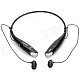 HV-800 Bluetooth Neck Hanging In-Ear Bluetooth v2.1 + EDR Earphones w/ Microphone - Black