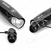 HV-800 Bluetooth Neck Hanging In-Ear Bluetooth v2.1 + EDR Earphones w/ Microphone - Black