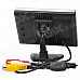 4" Monitor Display w/ Holder / Suction Cup for Car - Black