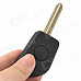 Replacement 2-Button Remote Key Case for Citroen Elysee - Black + Beige