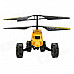 ATTOP YD922 4-Channel Mars Warship IR Helicopter w/ Air Flight, Landslide, Fire Missiles - Black