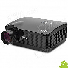 Oley H2 Android 4.1 1080p HD Projector w/ Wi-Fi / Memory 1GB - Black