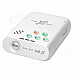 p008 Portable GPS Personal Position Tracker for Car - White