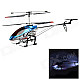 H.C.W 8501 3.5CH Aluminium Alloy R/C Helicopter w/ LED + Gyro - Blue + Red