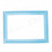 Cloud Pattern Glue Type Magic Photo Frame - Blue + White