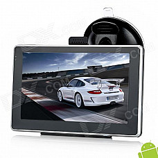 IPU IPA532 Android 4.0 5" MID + Capacitive Screen GPS Navigator w/ 512MB RAM, 8GB for Europe - Black