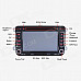 Joyous J-86213MX 7" Screen 2 DIN Car Radio w/ GPS Navigation / ISDB-T, Canbus for VW Car - Black