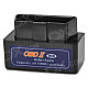 Mini Car OBDII ELM327B V1.5a Wireless Code Reader Scanner Support Android Phone - Black