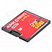 A2 TF to CF / Micro SD to CF Adapting Card - Red + Black (SDXC 64GB)