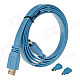 3-in-1 HDMI Male to Male Cable + HDMI Female to Micro HDMI / Mini HDMI Male Adapters - Blue (150cm)