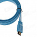 3-in-1 HDMI Male to Male Cable + HDMI Female to Micro HDMI / Mini HDMI Male Adapters - Blue (150cm)