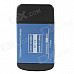 Compact All-in-One USB 2.0 SD / MMC / RS-MMC / Mini SD / TF / M2 Memory Card Reader - Blue + Black