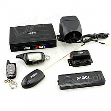 PA908 Two-Way Car Remote Control Security System - Black