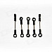 Walkera HM-Master CP-Z-07 Ball Linkage Set for Master CP R/C Helicopter - Silver + Black (5 PCS)