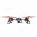 FeiLiTe H07NC 4-CH 2.4GHz Radio Control UFO w/ Gyro / Camera - Black + Red