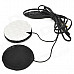 Motorcycle Helmet Headphones Headset for MP3 Player / GPS - Black (3.5mm Plug)