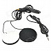 Motorcycle Helmet Headphones Headset for MP3 Player / GPS - Black (3.5mm Plug)