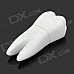 YC-01 Molar Tooth Shape USB 2.0 Flash Drive - White (8GB)