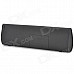 S11 USB Rechargeable Bluetooth V2.1 + EDR Class 2 3 Stereo Speaker - Black