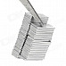 N33 Rectangular NdFeB Magnets - Silver (50 PCS)