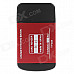 Compact All-in-One USB 2.0 SD / MMC / RS-MMC /Mini SD/TF/M2 Memory Card Reader - Red+Black