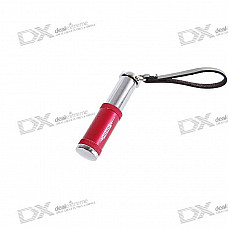 Jobon Stylish Oil Lighter with Leather Strap (Red)