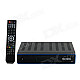 High Definition HD 1080p DVB-S2 Digital Satellite Receiver / Media Player - Black + Grey