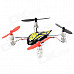 WLtoys V252 Mini 2.4GHz 4-CH R/C Aircraft w/ 6-Axis Gyroscope / Remote Controller - Black + Yellow